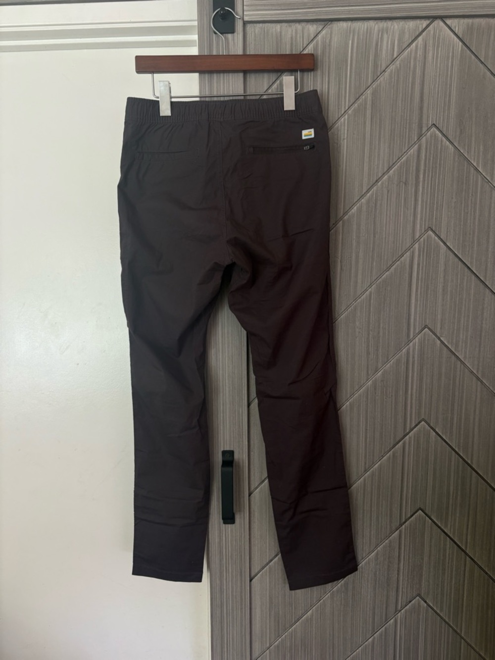 Vuori Women's Ripstop Pants Burgundy Purple Chestnut Size Small Style V412 - Picture 6 of 14